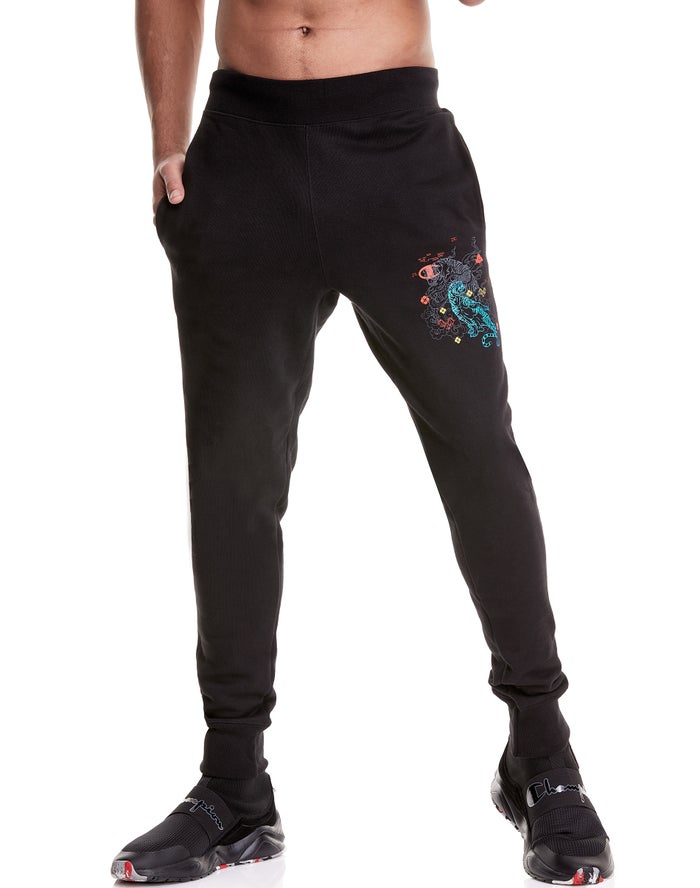 Jogger Champion Hombre - Reverse Weave® Year Of The Tiger ( Negras ) 7321054-DQ